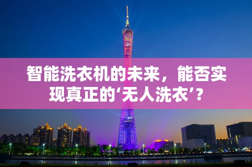 智能洗衣机的未来，能否实现真正的‘无人洗衣’？