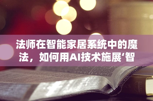 法师在智能家居系统中的魔法，如何用AI技术施展‘智能’的咒语？