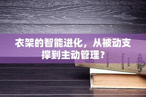 衣架的智能进化，从被动支撑到主动管理？