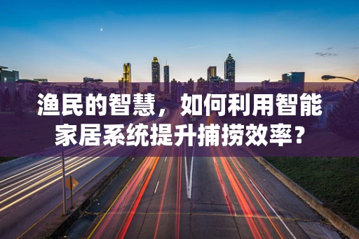 渔民的智慧，如何利用智能家居系统提升捕捞效率？