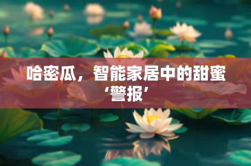 哈密瓜，智能家居中的甜蜜‘警报’