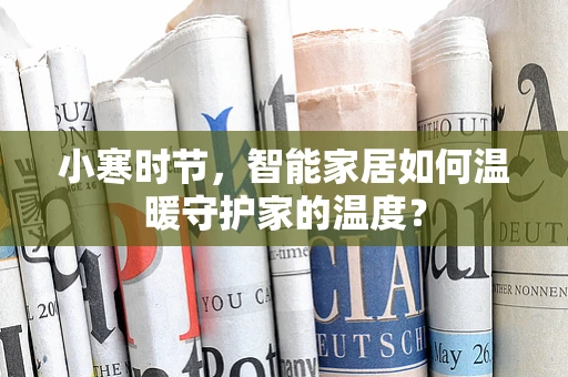 小寒时节，智能家居如何温暖守护家的温度？