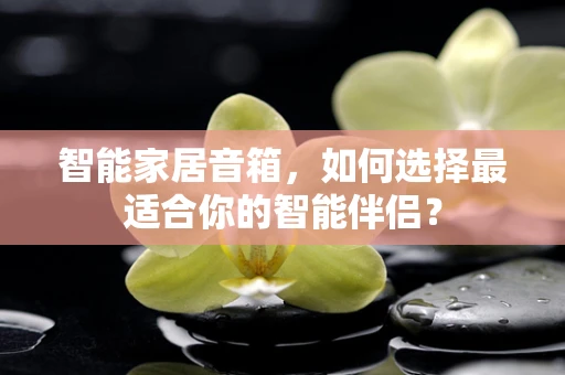 智能家居音箱，如何选择最适合你的智能伴侣？