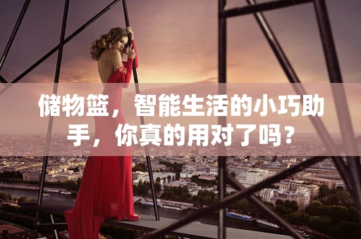 储物篮，智能生活的小巧助手，你真的用对了吗？
