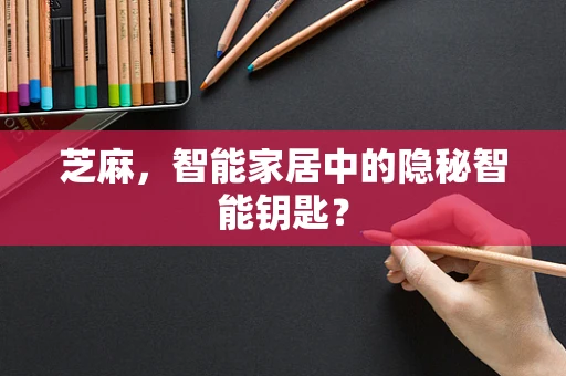 芝麻，智能家居中的隐秘智能钥匙？