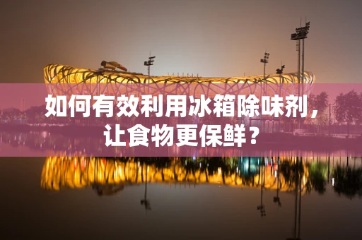 如何有效利用冰箱除味剂，让食物更保鲜？