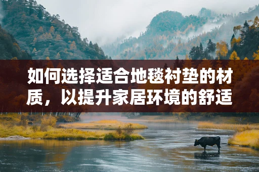 如何选择适合地毯衬垫的材质，以提升家居环境的舒适度与耐用性？