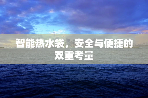智能热水袋，安全与便捷的双重考量