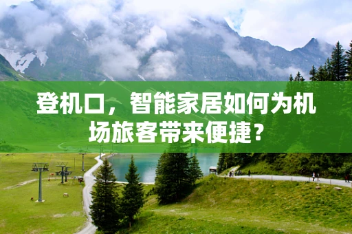 登机口，智能家居如何为机场旅客带来便捷？