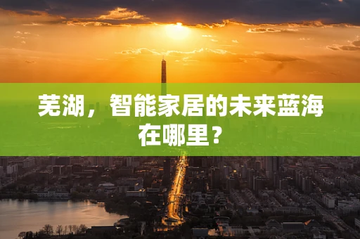 芜湖，智能家居的未来蓝海在哪里？
