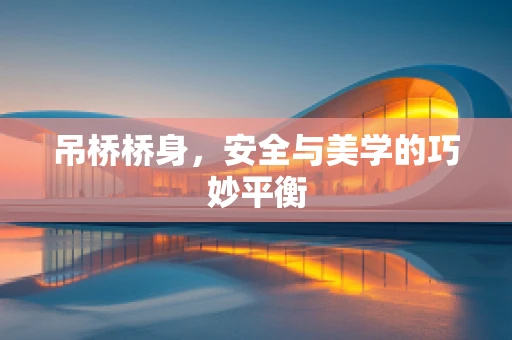 吊桥桥身，安全与美学的巧妙平衡