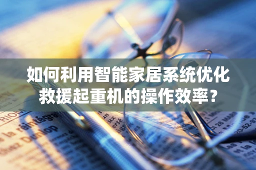 如何利用智能家居系统优化救援起重机的操作效率？