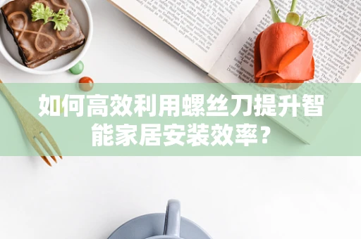 如何高效利用螺丝刀提升智能家居安装效率？