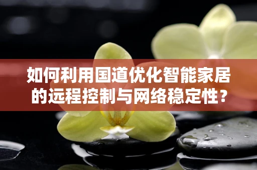 如何利用国道优化智能家居的远程控制与网络稳定性？