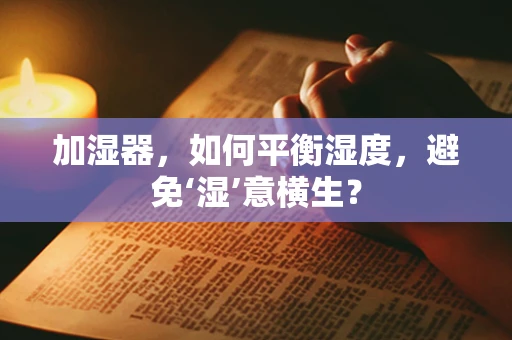 加湿器，如何平衡湿度，避免‘湿’意横生？