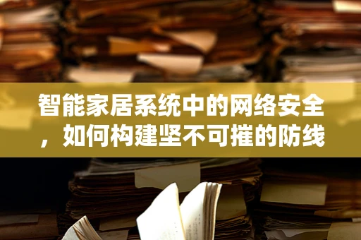 智能家居系统中的网络安全，如何构建坚不可摧的防线？