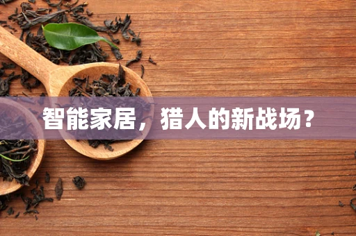 智能家居，猎人的新战场？