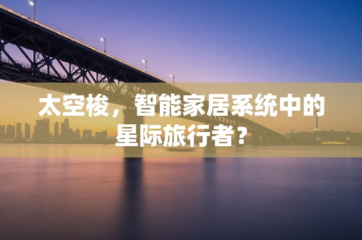 太空梭，智能家居系统中的星际旅行者？