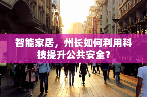 智能家居，州长如何利用科技提升公共安全？