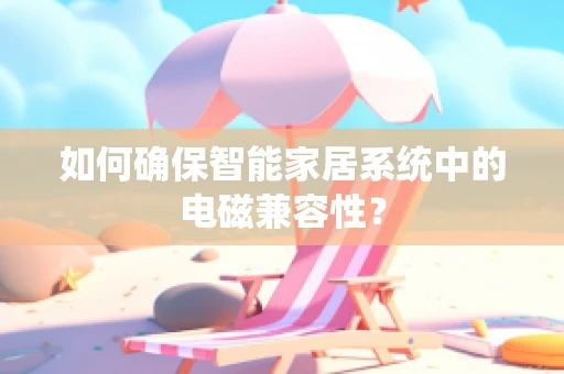 如何确保智能家居系统中的电磁兼容性？