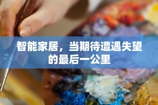 智能家居，当期待遭遇失望的最后一公里