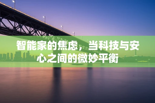 智能家的焦虑，当科技与安心之间的微妙平衡