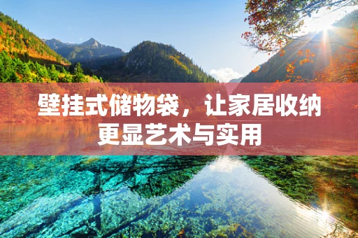 壁挂式储物袋，让家居收纳更显艺术与实用
