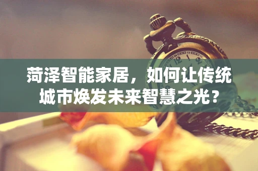 菏泽智能家居，如何让传统城市焕发未来智慧之光？