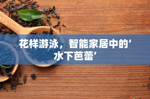 花样游泳，智能家居中的‘水下芭蕾’