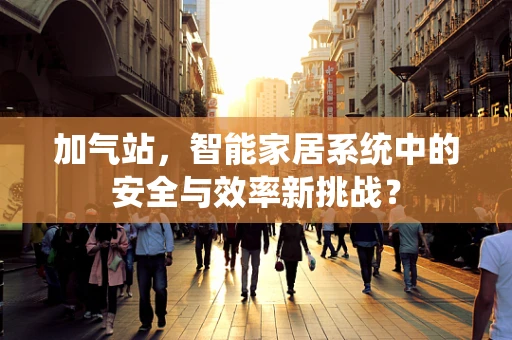 加气站，智能家居系统中的安全与效率新挑战？