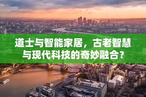 道士与智能家居，古老智慧与现代科技的奇妙融合？