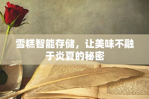 雪糕智能存储，让美味不融于炎夏的秘密