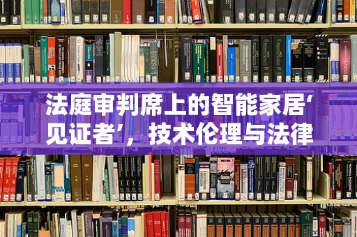 法庭审判席上的智能家居‘见证者’，技术伦理与法律边界的交锋