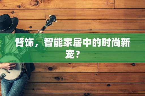 臂饰，智能家居中的时尚新宠？