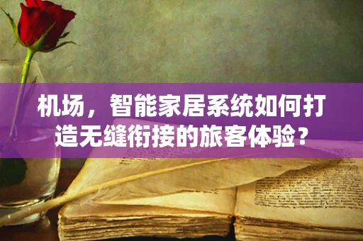 机场，智能家居系统如何打造无缝衔接的旅客体验？