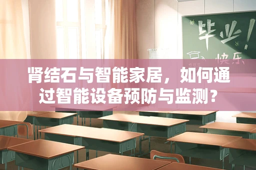 肾结石与智能家居，如何通过智能设备预防与监测？
