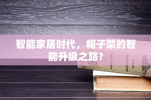 智能家居时代，帽子架的智能升级之路？