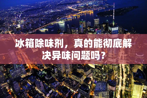 冰箱除味剂，真的能彻底解决异味问题吗？