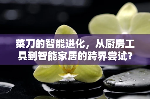 菜刀的智能进化，从厨房工具到智能家居的跨界尝试？