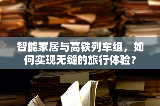 智能家居与高铁列车组，如何实现无缝的旅行体验？