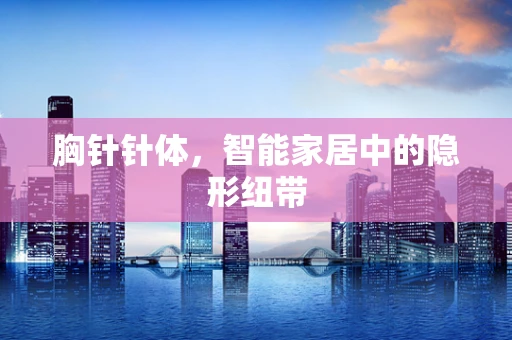 胸针针体，智能家居中的隐形纽带