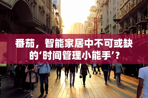 番茄，智能家居中不可或缺的‘时间管理小能手’？