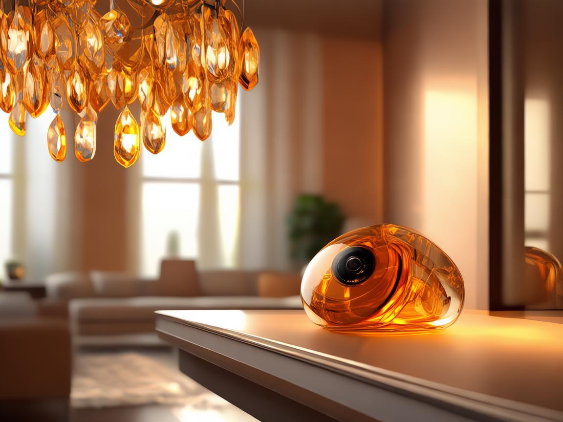 智能家居中的琥珀时刻，如何利用古老宝石的灵感提升家居安全？