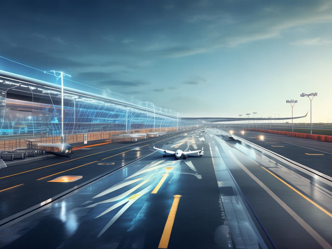 如何利用智能家居系统优化机场飞机滑行道的安全与效率？