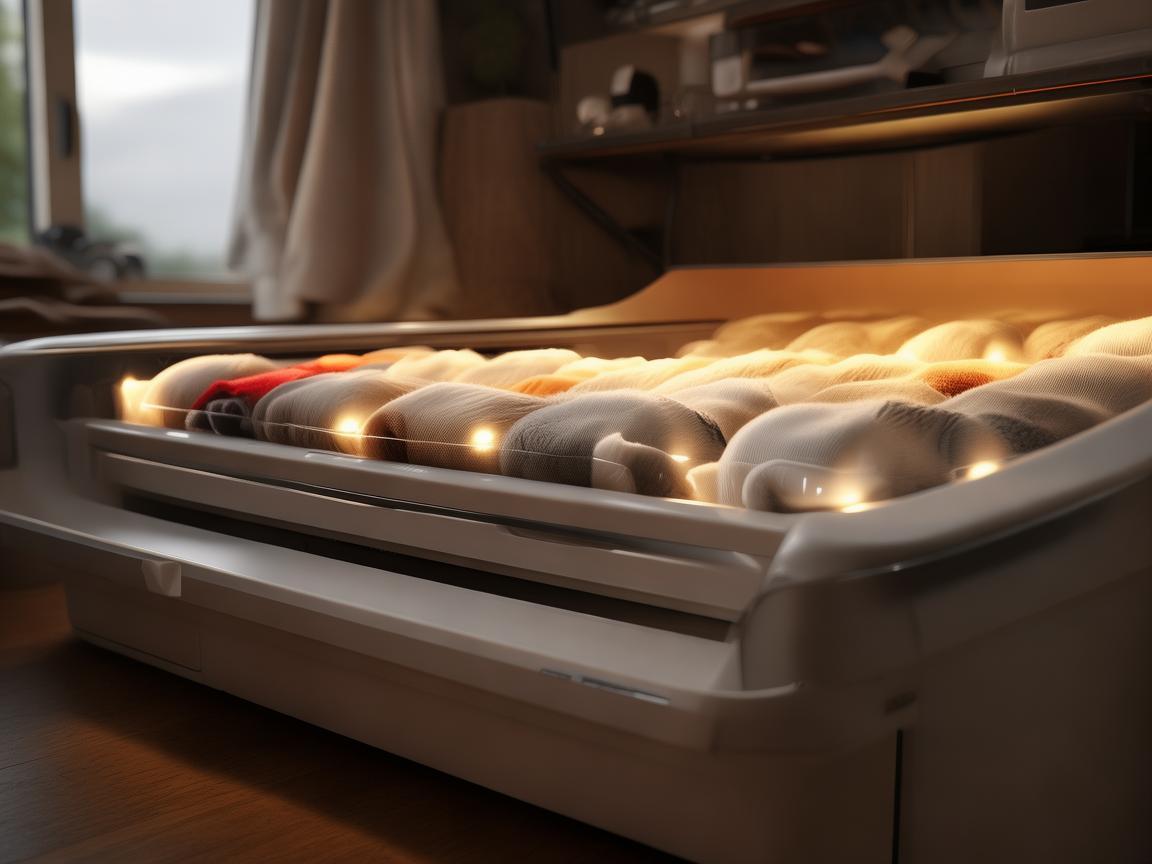 智能家中的小确幸，长袜的自动化收纳与提醒系统